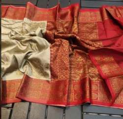 Lichi Silk Fancy Saree For Women