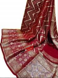 New Collection Party Wear Handloom Silk Saree