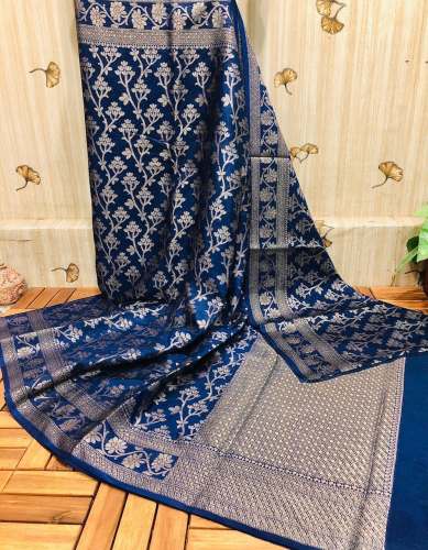 Banarasi daaibal saree with contras border