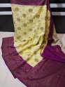 Banarasi Fancy Semi Dhupian Daaibal Saree thumb 2
