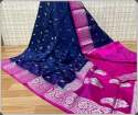 Banarasi Georgette silk saree  thumb 2