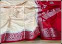 Banarasi Georgette silk saree  thumb 4