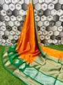 Buy Banarasi Saree Dyeable Saree thumb 1