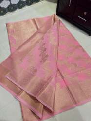 New Fancy Semi Katan Silk Saree For Women