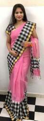 South Indian Cotton Gadwal Saree