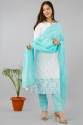 New Arrival Embroidered Kurti Pant Dupatta Set 