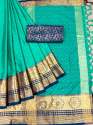 Aura Cotton Silk  Saree thumb 5