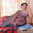Cotton silk saree thumb 1