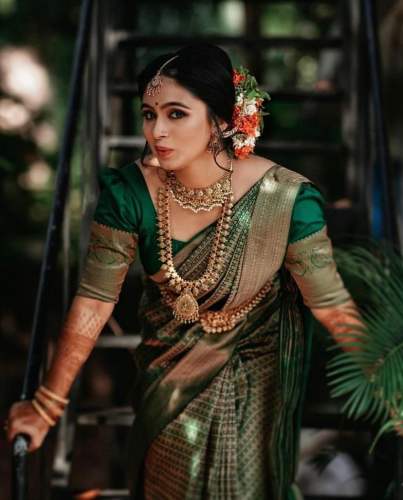 Designer Jacquard Silk Saree