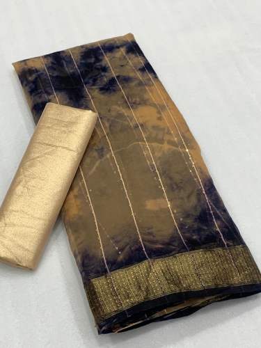 organza saree