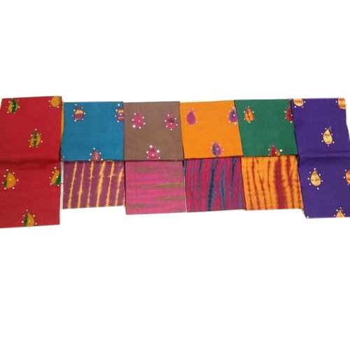 Embroidered Cotton Dress Material 