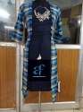 Jacket Style Fancy kurti 