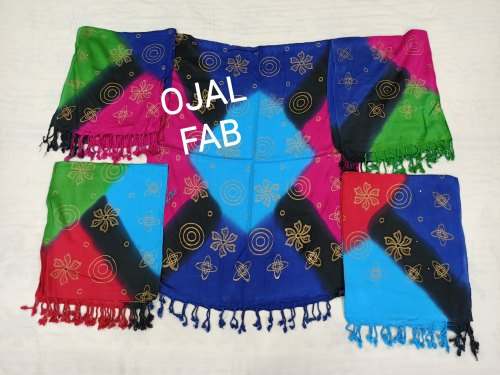 Printed Satin Stole
