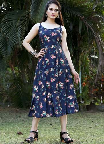 Cotton western dress design sales