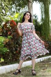 Exclusive Off Shoulder Party wear Dress