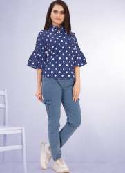 Multi color casual top