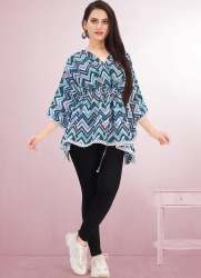 Multi color designer kaftan top