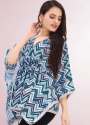 Multi color designer kaftan top thumb 2