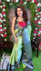 Exclusive Soft Lichi Silk saree