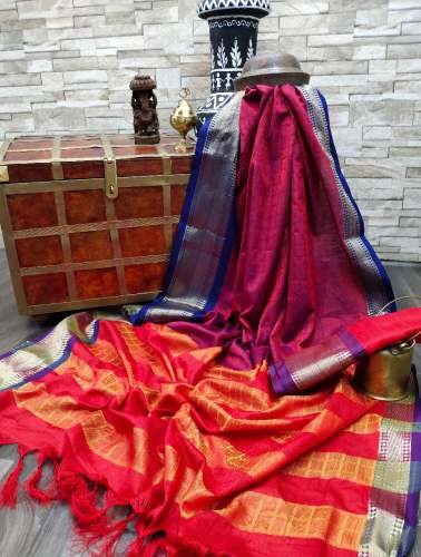 Premium Quality Upada Checks Silk Saree