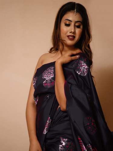 Rangila Soft lichi Silk saree 
