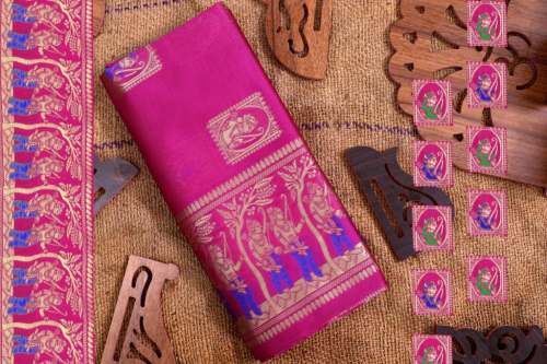 Rich Pallu And Jacquard Work Saree