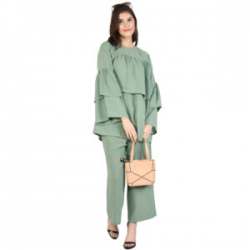 Designer Regular Fit Top with Pant set 