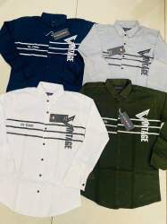 Twill Cotton Mens Stylish Shirt 