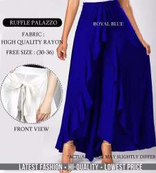 Stylish Ruffle Palazzo Pant