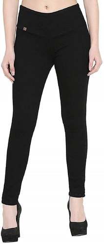 Girls Plain Denim Jeggings