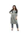 Ladies Silk Kurti Set With Pant 
