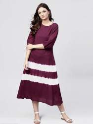 One Piece Long maxi Western dress