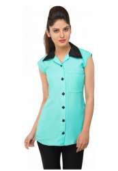 Formal wear Plain Georgette Shirt for Girls