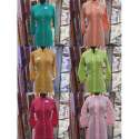 Casual Wear Embroidered Cotton Moti Button  Kurti thumb 1