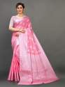 soft-linen-silk-saree