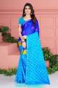 Marwadi Style Casaul Bandhani Silk Saree thumb 1
