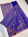 Banarasi Copper Zari Katan Softy Silk Saree