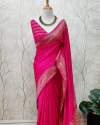 Banarasi Dybel Warm Very Soft Silk Saree All over body zari booti weaving ! Soft Zari & Soft fabric thumb 10