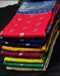 Banarasi Handloom Khaddi Semi Georgette Silk Saree