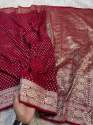 Banarasi Khaddi  Katan Georgette beautiful Soft Silk Saree  thumb 16