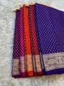 Banarasi Khaddi  Katan Georgette beautiful Soft Silk Saree  thumb 2