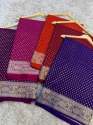 Banarasi Khaddi  Katan Georgette beautiful Soft Silk Saree  thumb 9