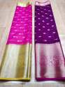 Banarasi Kora Organza Dybel Silk Saree 