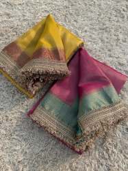 Banarasi Maharani katan tissue soft silk saree 