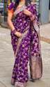 Banarasi Semi Khaddi Georgette Soft Silk Saree