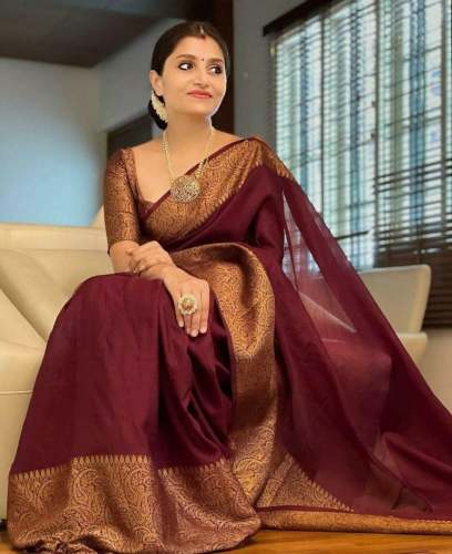Banarasi Warm Dyble Dhupion Soft Silk Saree