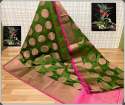 Banarsi Gola Boota Monika Cotton Silk Saree  thumb 1