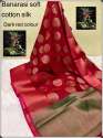 Banarsi Gola Boota Monika Cotton Silk Saree  thumb 11