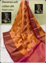 Banarsi Gola Boota Monika Cotton Silk Saree  thumb 4