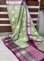 Beautiful all over boota Weaving Banarasi saree thumb 1